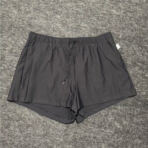 Old Navy Black Women's Athletic Drawstring Shorts